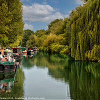 Buy canvas prints of Serenity on the Kennet and Avon Canal by Simon Marlow