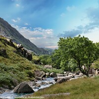 Buy canvas prints of Majestic Snowdonia by Simon Marlow