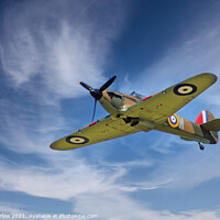 Buy canvas prints of Hurricane fly by by Simon Marlow