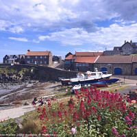 Buy canvas prints of Craster Harbour by Simon Marlow