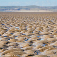 Buy canvas prints of Serene Sandscapes of Morfa Bychan by Simon Marlow