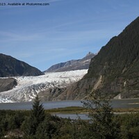 Buy canvas prints of Mendenhall glacier; Juneau, Alaska by Arun 