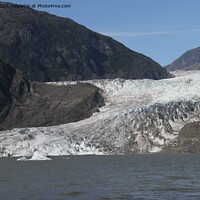 Buy canvas prints of Mendenhall glacier; Juneau, Alaska by Arun 