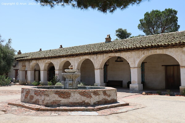 Mission San Miguel in California Picture Board by Arun 