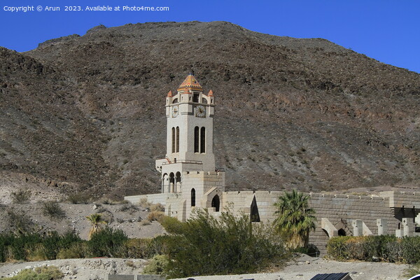 Scottys castle in Death Valley national park Picture Board by Arun 