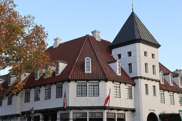 Danish town of Solvang in California Picture Board by Arun 