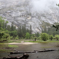 Buy canvas prints of Yosemite in Spring, Mirror lake by Arun 
