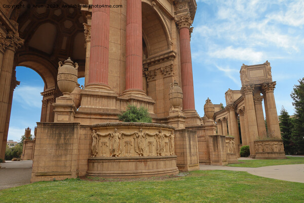 Palace of Fine Arts in San Francisco California Picture Board by Arun 