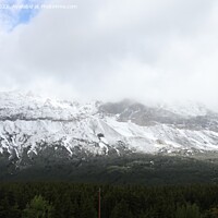 Buy canvas prints of Glacier National Park Montana by Arun 