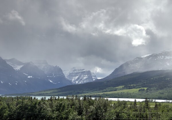 Glacier National Park Montana Picture Board by Arun 
