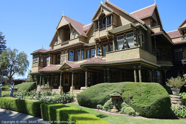 Winchester Mystery House in San Jose California Picture Board by Arun 