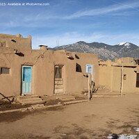 Buy canvas prints of Taos Pueblo in New Mexico by Arun 