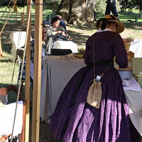 Buy canvas prints of Civil War Reenactment Fresno California by Arun 