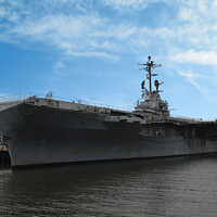 Buy canvas prints of USS Hornet Air and Space museum by Arun 