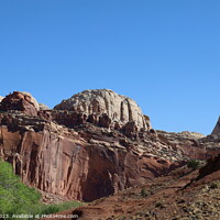 Buy canvas prints of Capitol Reef national park Utah by Arun 