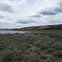 Buy canvas prints of Marshes, sloughs and lakes at Koosharem, Utah by Arun 