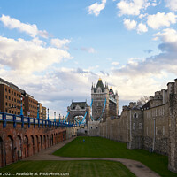 Buy canvas prints of Tower of London and Tower Bridge by Luis Pina