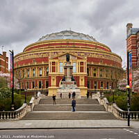 Buy canvas prints of Royal albert concert hall in London, England by Luis Pina