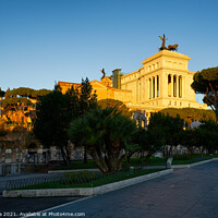 Buy canvas prints of Altar of the Fatherland in Rome, Italy by Luis Pina