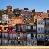 Buy canvas prints of Typical Architecture Houses Porto by Luis Pina