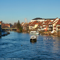 Buy canvas prints of Traditional German Houses in Bamberg by Luis Pina