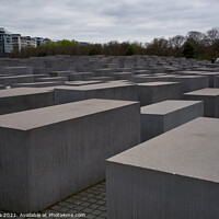 Buy canvas prints of Memorial to the Murdered Jews of Europe in Berlin by Luis Pina