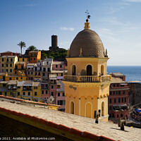 Buy canvas prints of Vernazza View in Cinque Terre by Luis Pina
