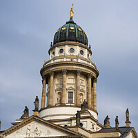 Buy canvas prints of French cathedral at Gendarmenmarkt market in Berlin, Germany by Luis Pina