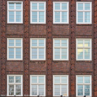 Buy canvas prints of Chilehaus Chile House office building in Hamburg by Luis Pina