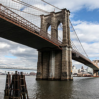 Buy canvas prints of Brooklyn Bridge by Miro V
