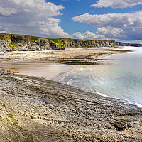 Buy canvas prints of Southerndown Wales Coastline by Louise Pritchard