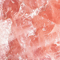 Buy canvas prints of Abstract of semi precious gemstone rose quartz by William Jell