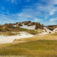 Buy canvas prints of Sky cloud over dune by  Bullysoft