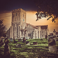 Buy canvas prints of St Helens Church - Cliffe by Mark Thompson