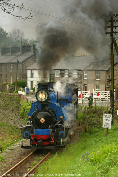 DHR No.19 at penrhyn crossing Picture Board by mark baker