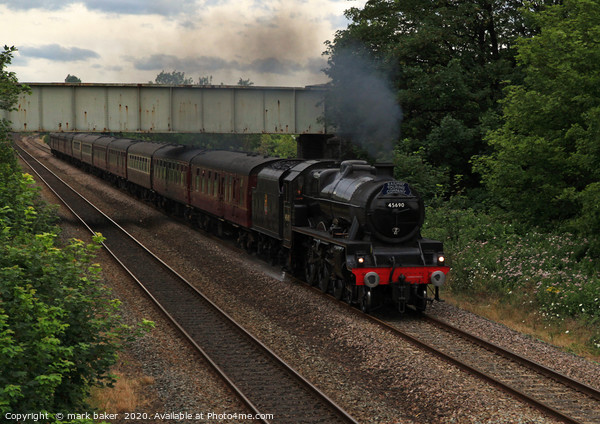 Leander passes Prestatyn at speed. Picture Board by mark baker