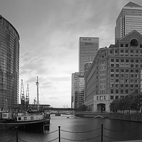 Buy canvas prints of Docklands. by mark baker