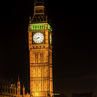 Buy canvas prints of Big Ben Tower Westminster Bridge Parliament London England by William Perry