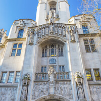 Buy canvas prints of Supreme Court United Kingdom Middlesex Guildhall Westminster Lon by William Perry