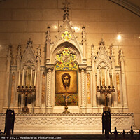 Buy canvas prints of Jesus Shrine St. Patrick's Cathedral New York City by William Perry