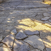 Buy canvas prints of Ancient Road Ruins Italica Roman City Seville Andalusia Spain  by William Perry