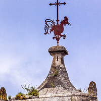 Buy canvas prints of Rooster Cross Tower Igreja do Carmo Church Coimbra Portugal by William Perry