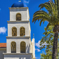 Buy canvas prints of Immaculate Conception Church Old San Diego Town California  by William Perry