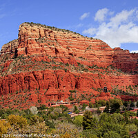 Buy canvas prints of Red Rock Canyon Chapel of the Holy Cross Sedona Arizona by William Perry