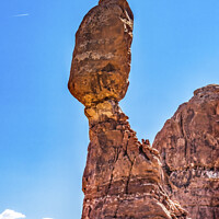 Buy canvas prints of Balanced Rock Arches National Park Moab Utah  by William Perry