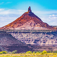 Buy canvas prints of Pink Butte Canyonlands Needles Utah by William Perry