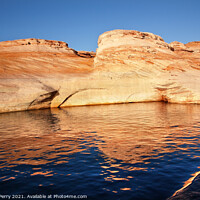 Buy canvas prints of Antelope Canyon Reflection Lake Powell Arizona by William Perry