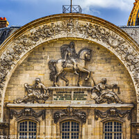 Buy canvas prints of North Portal Gate Les Invalides Paris France by William Perry