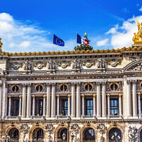 Buy canvas prints of National Opera Paris France by William Perry