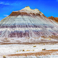 Buy canvas prints of Colorful The Tepees Painted Desert Petrified Forest National Par by William Perry